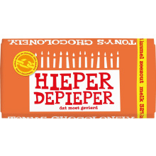 Tony's Chocolonely Hieper de pieper reep 180 gram - Topgiving